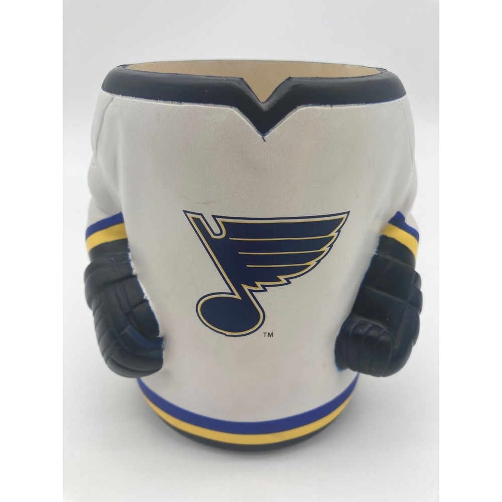Vintage St. Louis Blues Labatt Blue Foam Jersey Can Cooler Holder Koozie